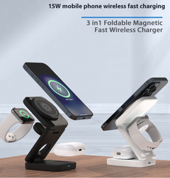 3-in-1 Foldable Wireless Charging Stand
