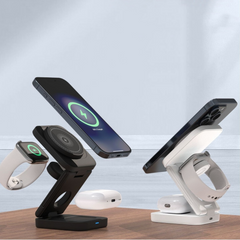 3-in-1 Foldable Wireless Charging Stand
