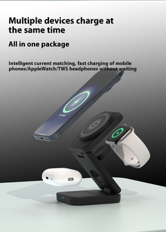 3-in-1 Foldable Wireless Charging Stand