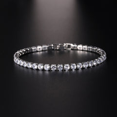 4.0 Zircon Tennis Bracelet – Sparkling Gift for Her