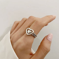 Vintage Hollow Butterfly Ring Set for Women - 22 Pieces