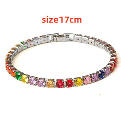 4.0 Zircon Tennis Bracelet – Sparkling Gift for Her